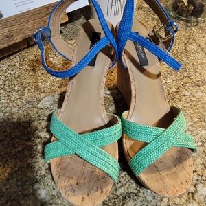 Ann Taylor wedge sandals